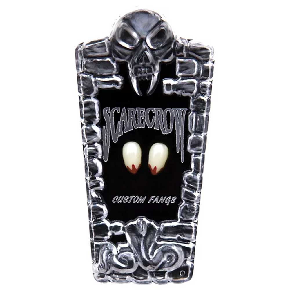 Scarecrow - Small Blood Tipped Deluxe Vampiertanden - Wit